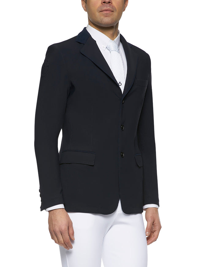 Cavalleria Toscana Men's Perforated GP Riding Jacket