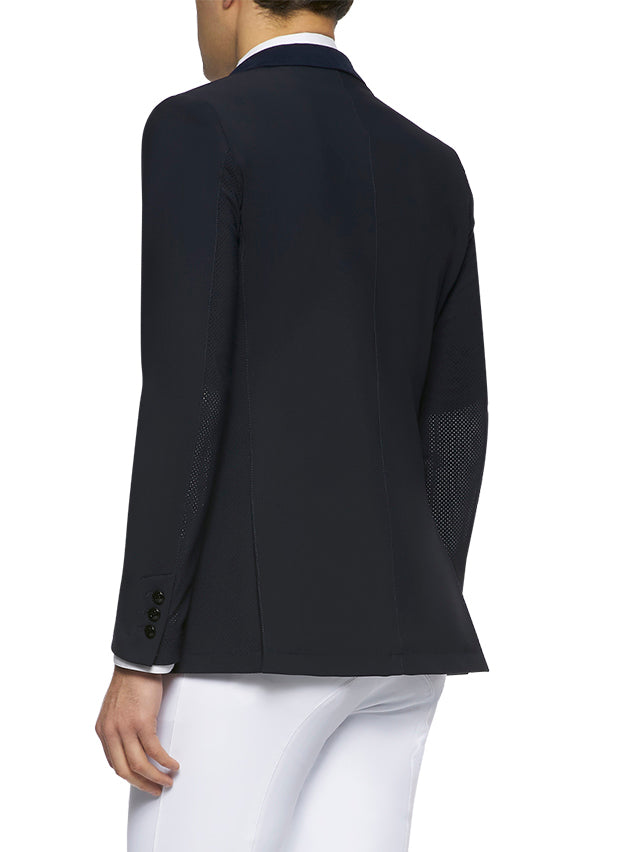Cavalleria Toscana Men's Perforated GP Riding Jacket