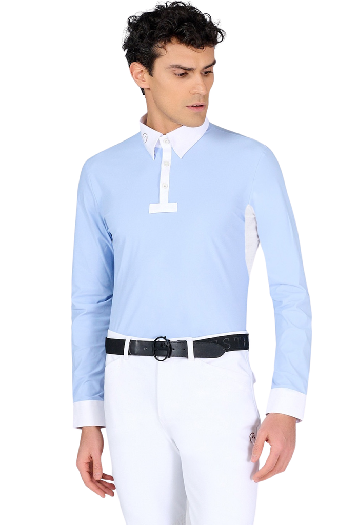Vestrum Mens Light Blue Tenno Long-sleeved Shirt