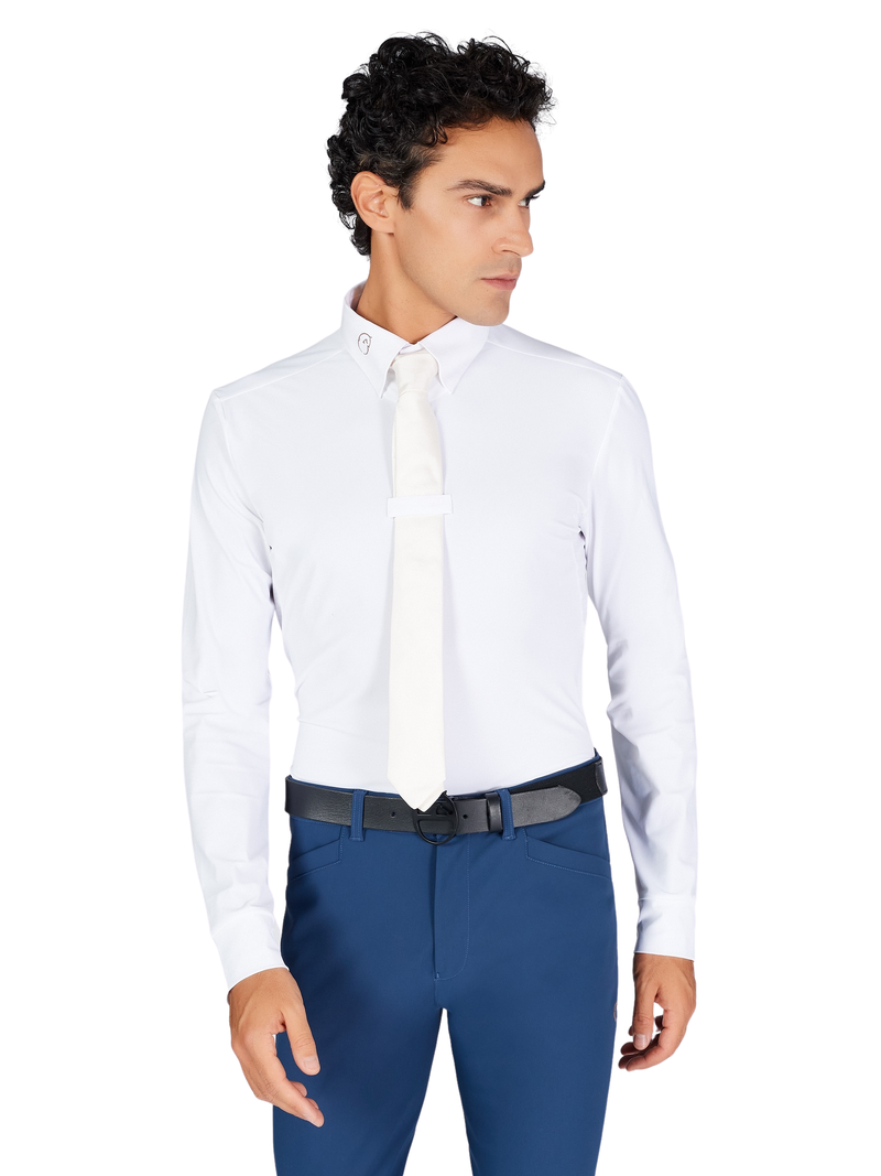 Vestrum Men's Tenno Long-sleeved Competition Shirt - White