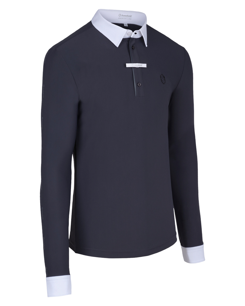 Samshield Men's Christophe Long Sleeved Competition Shirt - Dark Grey