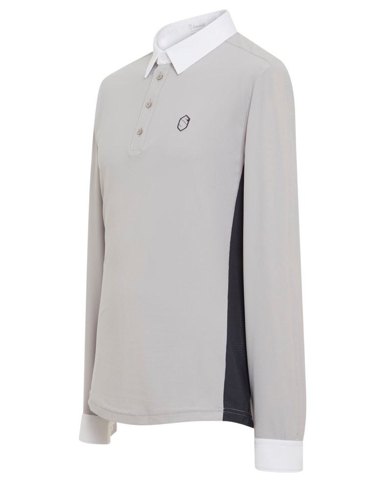 Samshield Men's Christophe Long Sleeved Competition Shirt - Stone Grey