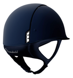 Samshield Blue Shadowmatt Helmet - Matte blue trim