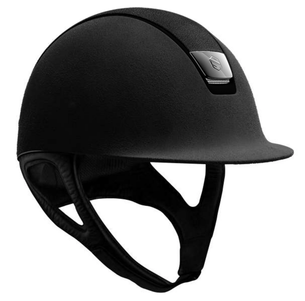 Samshield Black Premium Helmet - Alcantara Top